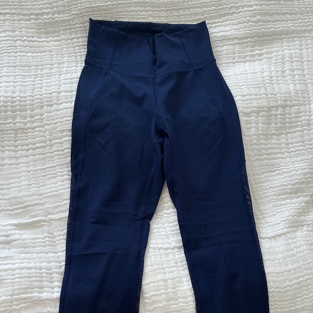lululemon athletica Navy High-Rise Performance Leggings